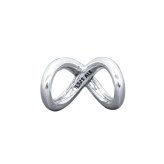 ボックス・ショッパー付 PANDORA(パンドラ) ★ Forever & Always Infinity Charm ★ フォーエバー＆オールウェイズ インフィニティ チャーム ★ ブレスレット カスタマイズ アクセサリー シンプル 日常使い 誕生日 記念日 母の日 プレゼント ギフト｜チャーム 単品