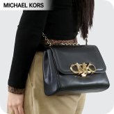 マイケルコース ショルダーバッグ レディース ブランド MICHAEL KORS パーカー 30F2G7PS6L-001 BLACK