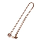 スワロフスキー swarovski ネックレス Constella ラウンドカット ダンシングストーン 5744244 コンステラ ペンダント アクセサリー レディース ローズゴールド+ピンク 海外正規品