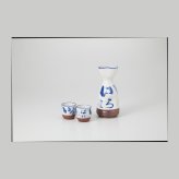 手描いろはに酒器揃 磁器 美濃焼 やきものの里から、暮らしを贈ります。　ギフト 食器 セット テーブルウェア