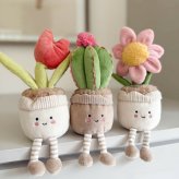 モナミ MON AMI タリー チューリップ ぬいぐるみ 人形 おもちゃ ST1654 花 植木鉢