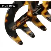 アレクサンドル ドゥ パリ ヘアクリップ レディース ブランド ALEXANDRE DE PARIS クラシックLクリップ ACCL-9359-02-W べっ甲