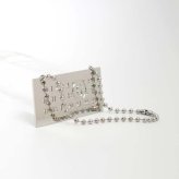 エムエムシックス MM6 Maison Margiela ボールチェーン キーリング sm6ua0023-p9211-951 ユニセックス シルバー