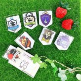 ディズニー ツイステッドワンダーランド ダイカットクリップ イグニハイド寮 ツイステ クリップ 文具 ダイカット  クリア グッズ  (MCOR)