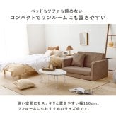 ソファベッド ソファ くすみ かわいい お昼寝 肘リクライニング コンパクトソファ 1台2役 クッション付き 2人掛け 長時間 疲れにくい ふわっと弾力 分厚いクッション 座り心地 生地 可愛い 4色 一人暮らし 新生活 幅110cm 折りたたみ 淡色