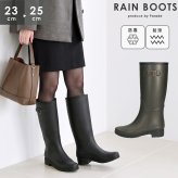長靴 レディース 雪 冬 おしゃれ レインブーツ 防寒 暖かい ロング  スノーブーツ 防滑 靴 防水 黒 雨靴 52601 Parade