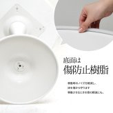 ハーフラウンドテーブル　60cm【ホワイト】 W600×D600×H730mm チューリップコーヒーテーブル Tulip Coffee Table カフェテーブル チューリップテーブル ラウンドテーブル ダイニングテーブル