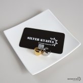 ステンレス メタルイヤーカフ 甲丸イヤーカフ まんまる 大ぶり ぷっくり つやつや ワイド ゴールド 18KGP シルバー 片耳1点 可愛い シンプル プチプラ 耳の穴不要 痛くない レディース 金属アレルギー対応フェイクピアス ノンホール イヤリング 女性