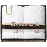 TZ Eco Cott ウォッシュタオル2枚セット AP3415 内祝い お祝 出産内祝い