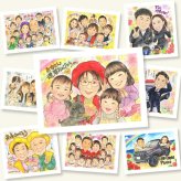 還暦の記念に、「ありがとう」を形にする似顔絵ギフトです。ラッピング対応で、贈り物として渡しやすい似顔絵です。 似顔絵 還暦 プレゼント 名入れ 手描き ギフト 贈り物 還暦 お祝い 誕生日 記念 おばあちゃん 祖父 祖母 おじいちゃん 名入れ 下書き確認 修正無料 そっくり サプライズ 似てる 実績多数 傘寿 一生もの 還暦 長寿 感謝の品 同窓会 お祝い返し イラスト カラフル 卒寿祝い