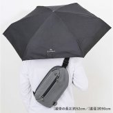 スリングバッグ メンズ レディース 通販 ショルダーバッグ ボディーバック 斜めがけバッグ 折りたたみ傘 晴雨兼用傘 折り畳み日傘 撥水 軽量 軽い 小さめ 大容量 旅行 アウトドア プロスペリティ PRO SPERITY PSCK-03 かっこいい 男性