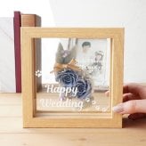 【 送料無料 】【 名入れ フレーム入り 猫 フラワー 】 名前入り 結婚祝い 猫好き プレゼント 人気 猫グッズ おしゃれ 誕生日 女性 ギフト 花 プリザーブドフラワー ねこ 名入り インテリア 雑貨 かわいい ネコ モチーフ 記念日