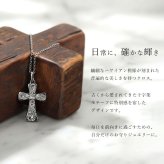 ハワイアンジュエリー ペア ペンダントトップ 金属アレルギー 対応 純チタン 刻印 無料 誕生石 クロス チェーン別売りステンレスより軽く肌に優しい カップル プレゼント ハロウィン 【品番：TIP405P】