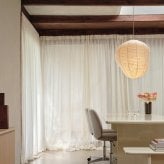 ferm LIVING ファームリビング Kurbis カービス ランプシェード M 高さ60cm （シェードのみ） シェード ジャパンディ 和紙北欧 ランプシェード 天井照明 ペンダントライト シェードのみ 和紙 和モダン