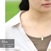 ゴールド ネックレス 14金 K14 14K イエローゴールド ネックレス チェーンのみ カットあずきチェーン 太さ約0.9mm k14 14k ハワイアンジュエリー ネックレス メンズ レディース 誕生日 プレゼント ハロウィン 【品番：CH123-Y】