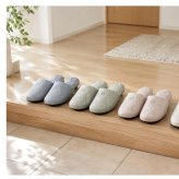 【6足セット】来客用スリッパ 業務用 柄物 ブルー ピンク グリーン 高級 ブランド 室内用 ミラショーン 受験 上品 ブランドスリッパ ホテル仕様 会社 医院用 来客用 新築お祝い ギフト プレゼント 送料無料