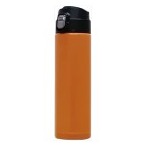 WELF ワンタッチ栓マグボトル 450mL オレンジ マグボトル 水筒 保温保冷 ボトル ワンタッチオープン【北海道・沖縄県・離島 配送不可】
