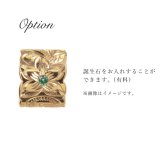 金属アレルギー対応 ネックレス ハワイアンジュエリー 純チタン ゴールドカラー ネックレス 誕生石 カットアウトチューブ Lサイズ チェーン 長さ選べる イオンプレーティング メンズ レディース プレゼント 【品番：CG-TIP402L-Y】