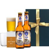 敬老の日 プレゼント ビール ペアグラス付き ギフト セット ドイツ ホフブロイ・オリジナル クラフトビール 2本 330ml ビアタンブラー ビアグラス 爽快 日本製 アデリア 2個 ペアギフト 地ビール 海外ビール 誕生日 内祝い お返し 両親 夫婦 送料無料
