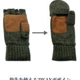 2026 最新 ポロ ラルフローレン 手袋 メンズ レディース ブランド POLO RALPH LAUREN ミトン 2WAY ロゴ 無地 PC0715 黒 緑 グレー 選べるモデル