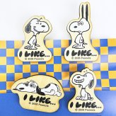 スヌーピー クリップ4個セット (アイライクA) 文具 日本製 SNOOPY