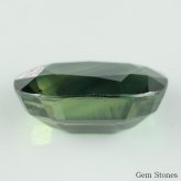 大粒 グリーンサファイア 3.790ct ルース 宝石 裸石 サファイア 緑 ダーク グリーン ジュエリー オリジナル 制作 コレクション 誕生石 9月 記念 お守り 誕生日