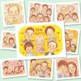 米寿 ギフト 似顔絵 名入れ 贈り物 プレゼント 手描き 米寿 誕生日 88歳 長寿 長寿祝い 大人数 家族 お父さん お母さん 両親 名入れ 下書き確認 修正無料 一生もの そっくり 親孝行 似てる 長寿 88歳 思い出 バレンタインデー カラフル 色紙 キレイ イラスト 贈答品 オーダーメイド ハロウィン ブライダルギフト 百寿祝い ホワイトデー 喜寿祝い