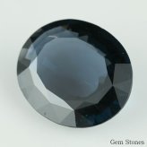大粒 スピネル 10.919ct ルース 宝石 裸石 ブラック ブルー ネイビー ジュエリー オリジナル 制作 コレクション 記念 お守り 誕生日