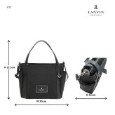 LANVIN ジュリエット トートバッグ ショルダー 斜め掛け 手持ち かばん カバン 鞄 バッグ 普段使い 使いやすい レディース ギフト プレゼント ブラック 61-5102