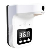 K3 Pro 非接触温度計 充電式　高速自動測定　0.1秒　日本語音声　壁掛け　卓上　三脚対応　USB充電　コードレス【乾電池不要の安全設計】( オフィス／飲食店／塾／施設向け )