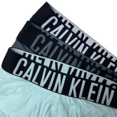カルバンクライン Calvin Klein(CK) ボクサーパンツ トランク インテンスパワー 3枚組 セット 前閉じ コットン ロゴ 下着 NB3608A ZDB メンズ ブラック+グレー+ブルー