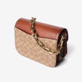 コーチ COACH IDOL BAG アイドル バッグ シグネチャー キャンバス スネークスキン ディテール CM551 ショルダーバッグ ハンドバッグ レディース バッグ