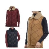 トミーヒルフィガー ゴルフ レディース ベスト モノグラムジャカード ファートリム ニットベスト TOMMY HILFIGER GOLF THLA487 秋冬モデル お誕生日祝い お祝い 記念品 30代 40代 50代 60代 母の日 お母さん 還暦祝い 敬老の日 彼女 人気プレゼント プレゼント