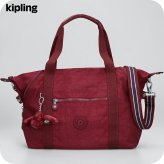 キプリング ボストンバッグ レディース ブランド Kipling アート 2WAY K10619-5FW Lounge Wine 赤