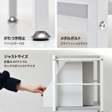 Noko 2段ラック 幅90 NKRC0350 ローボード 収納棚 ラック シンプルスタイル ポップ 角型 木製 ローシェルフ シンプル 収納家具 A4対応 北欧風 韓国インテリア幅91cm 奥行36cm 高さ52cm 新生活