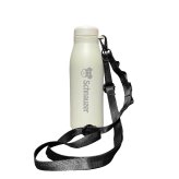 【WankoFace】シュナウザー ショルダー ステンレスボトル 500ml 保温 保冷 ステンレス 真空 断熱 二重構造 水筒 マイボトル カラビナ ベルト ストラップ オリジナル ミニチュアシュナウザー ミニシュナ 犬 ペット