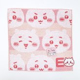 ちいかわ イニシャル タオルハンカチ(E)