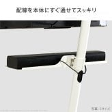 WALL SEVENSTAND セブンスタンド ロータイプ対応 サウンドバー棚板 Mサイズ 幅95cm テレビ台 テレビスタンド 部品 パーツ スチール製 WALLオプション スピーカー用 オーディオ用 シアターバー用 ウォール インテリアテレビスタンド