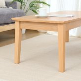シンプルリビングテーブル シュラ ナチュラル・ブラウン 2色展開 ローテーブル センターテーブル 折りたたみ 省スペース おしゃれ 新生活 家具 インテリア 不二貿易