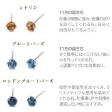 セカンドピアス つけっぱなし プラチナ PT900 軸太0.8×ロングポスト12mm 天然石 15種類 2.5mm【品質保証書付き】 小さい かわいい 一生物 おすすめ プレゼント 片耳  プレゼント