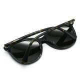 バーバリー BURBERRY サングラス アジアンフィット UVカット アイウェア ボストン 0BE4455F 416271 55 メンズ レディース ユニセックス グリーン+ダークグリーン 海外正規品