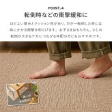 ラグ カーペット 洗える タイル スクエア2100 サイザループ 約50×50cm 防炎 制電 防ダニ 置くだけ ファブリックフロア 東リ 新生活