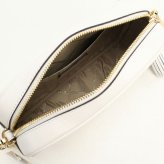 マイケルコース 斜め掛け ショルダーバッグ レディース ブランド MICHAEL KORS JET SET  レザー 32F7GGNM8L ホワイト
