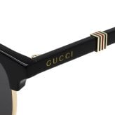 GUCCI サングラス グッチ GG1499SK-001 サングラス アジアンフィット ゴールド グレー メンズ レディース ユニセックス