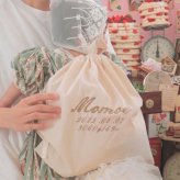 名入れ刺繍 メモリアルナップサック 名入れ無料 出産祝い 一升餅リュック 一升パンリュック バースデー 出産祝いギフト 生年月日 お誕生日 1歳 男の子 女の子 内祝い ギフト プレゼント 名前入り お祝い 内祝い 誕生日祝い ナチュラル ブランド 子供リュック