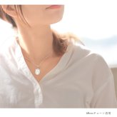 ハワイアンジュエリー ネックレス イニシャル シルバー ネックレス 刻印 無料 誕生石入れ可 エンブレム シルバー925 ギフトラッピング可能 チェーン 長さ選べる メンズ レディース プレゼント ハロウィン 【品番：CG-SP315】