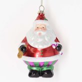 クリスマス 飾り オーナメント キラキラ インテリア オブジェ 置物 サンタ プラサンタ サンタクロース 大きめ スポーツ ツリー 装飾 玄関 ユニーク ギフト プレゼント