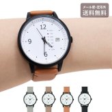 腕時計 GY070 カレンダー付き ドリエ 定形外 送料無料 フィールドワーク 日付 曜日 レディース カレンダー 時計 アナログ 大きめ シンプル ユニセックス