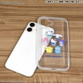 iPhone16 Plus ケース サンリオ IIIIfit Clear ミックス 耐衝撃 スマホケース ハイブリッド カバー かわいい キャラクター グッズ 衝撃吸収 ストラップホール付き アイフォン16プラス サンリオ正規ライセンス品