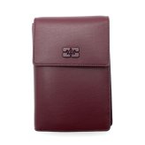 ガニー GANNI 財布 小銭入れ付き 二つ折り財布  B3010134-436 Bou Travel Wallet レディース バーガンディ 海外正規品